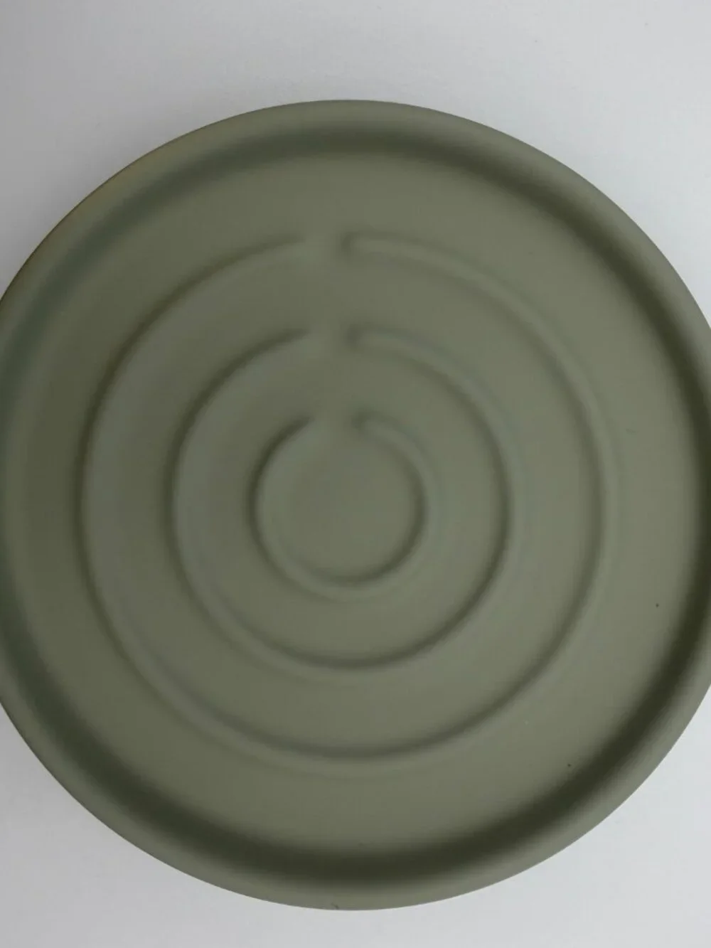 Zone Denmark Nova One Porcelain Soap Dish Matcha Green Minimalist NIB